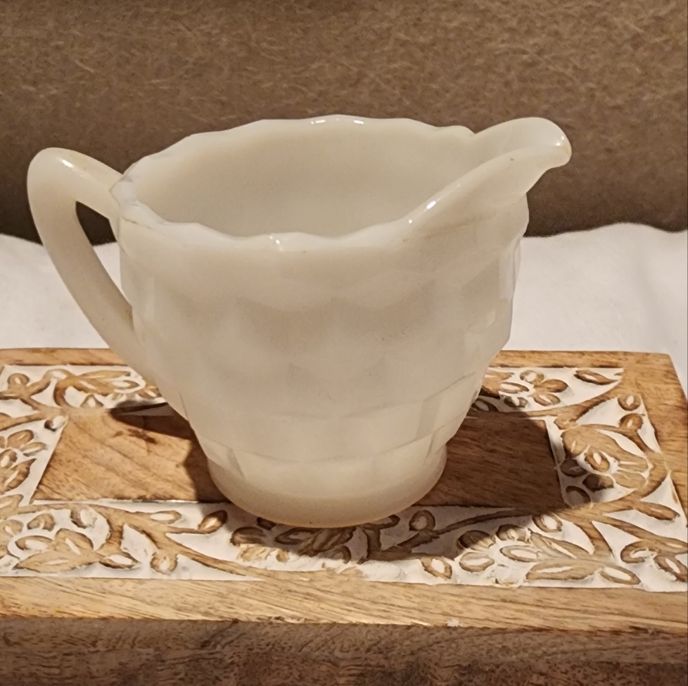 Vintage milk glass